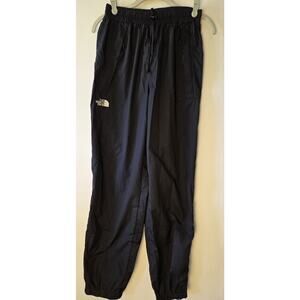 The North Face Pants Womens M Black Dryvent Elastic Waist Zip Hem Ski Climb EUC